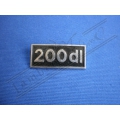 C 186 SCRITTA 200 DL -   200 DL